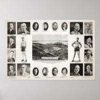 Poster de combat Jeff Willard contre Jack Dempsey
