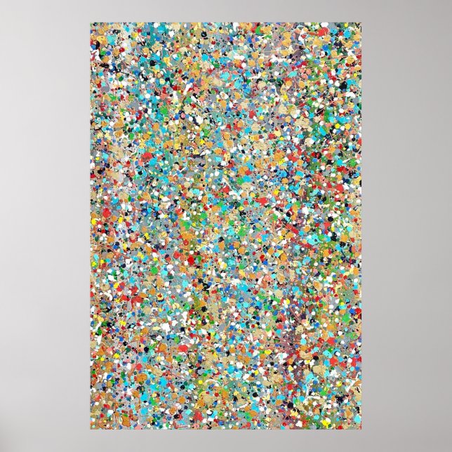Poster de Confetti 24 x 36 (Devant)