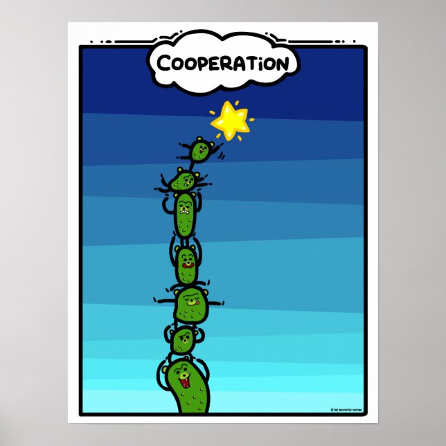 Poster de COOPÉRATION de PickleWeasel (Devant)