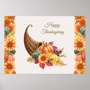 Poster de Cornucopia Thanksgiving