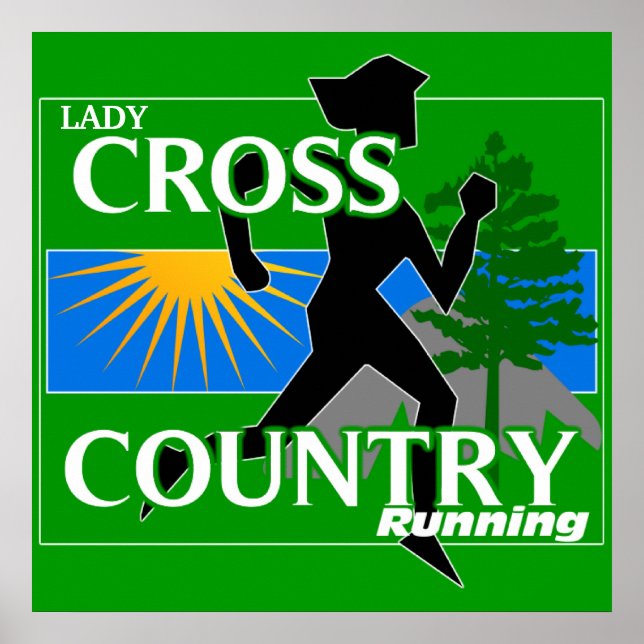 Poster de course de Lady Cross Country (Devant)