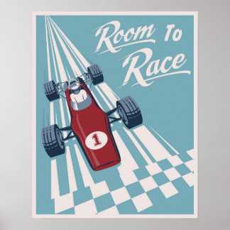 Poster de course pour enfants