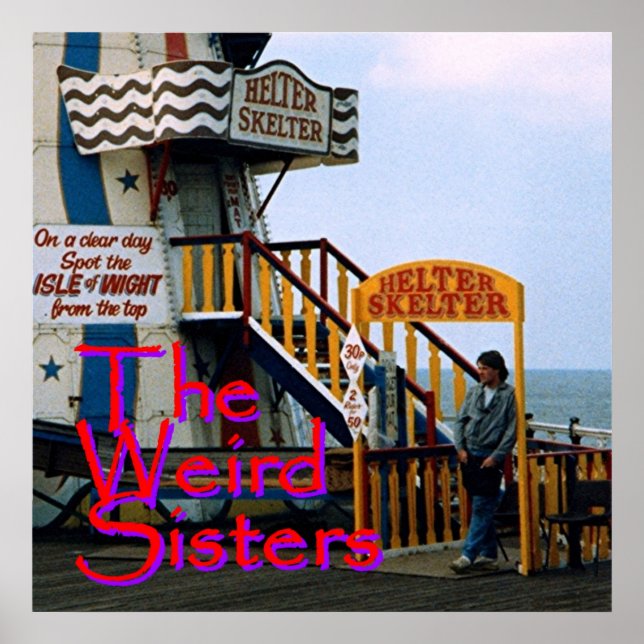 Poster de couverture de l'album "Les soeurs étrang (Devant)