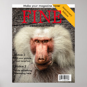 Poster de couverture du magazine
