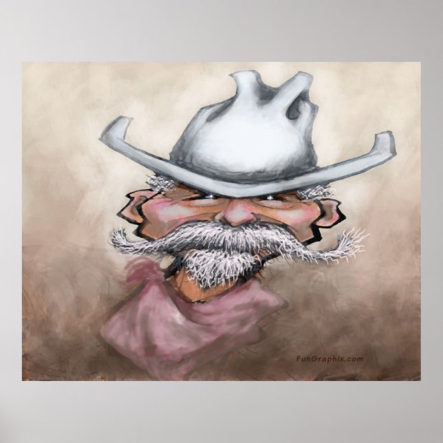 Poster de Cowboy (Devant)