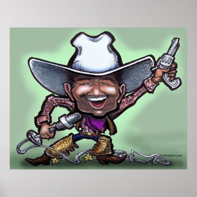Poster de Cowboy (Devant)