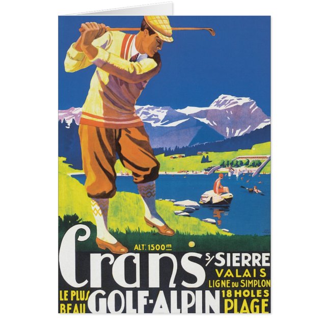 Poster de Crans (Devant)