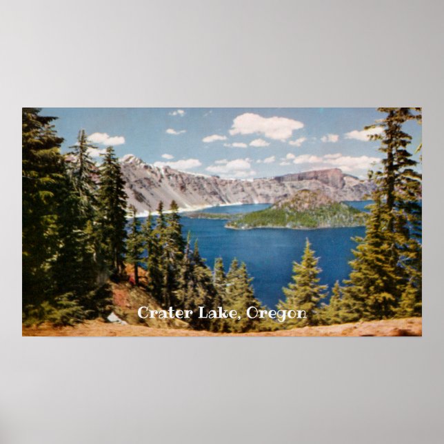 Poster de Crater Lake Oregon (Devant)