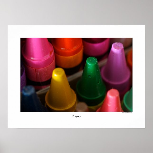 Poster de Crayons (Devant)
