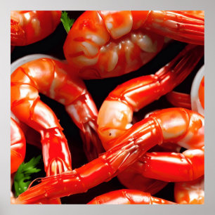 Poster de crevettes