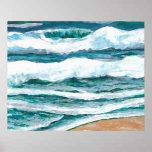 Poster de CricketDiane Ocean - Sable à mes pieds