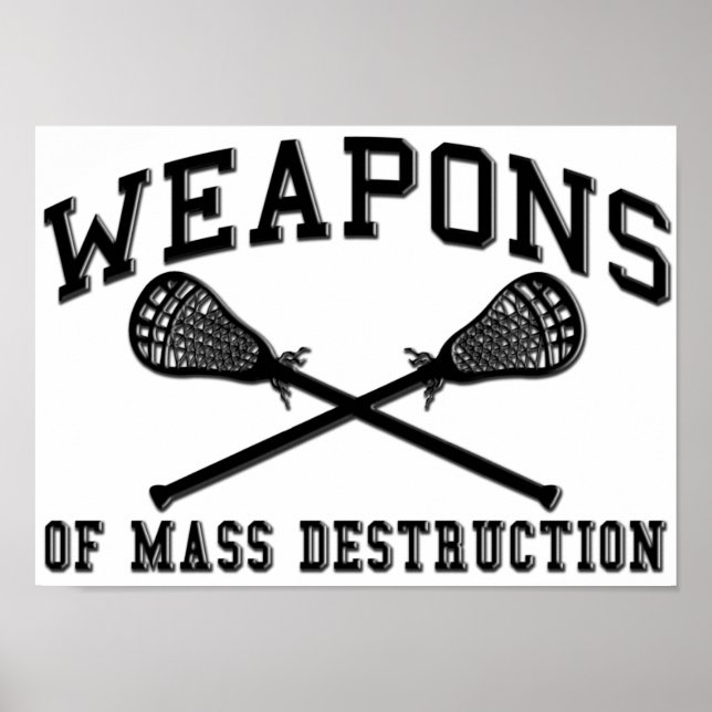 Poster de crosse Armes de destruction massive (Devant)