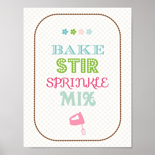 Poster de cuisine (Devant)