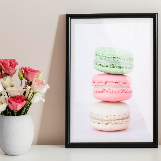 Poster de cuisine de Macarons doux (Créateur téléchargé)