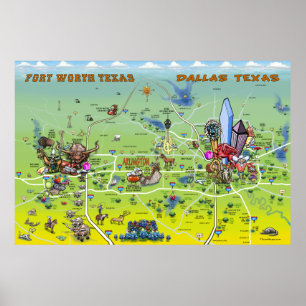 Poster de Dallas Fort Worth