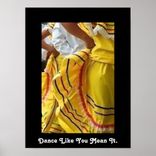 Poster de danse folklorique