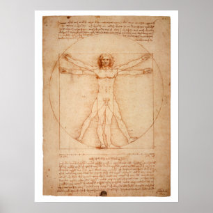 Poster de DaVinci Vitruvian