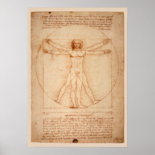 Poster de DaVinci Vitruvian