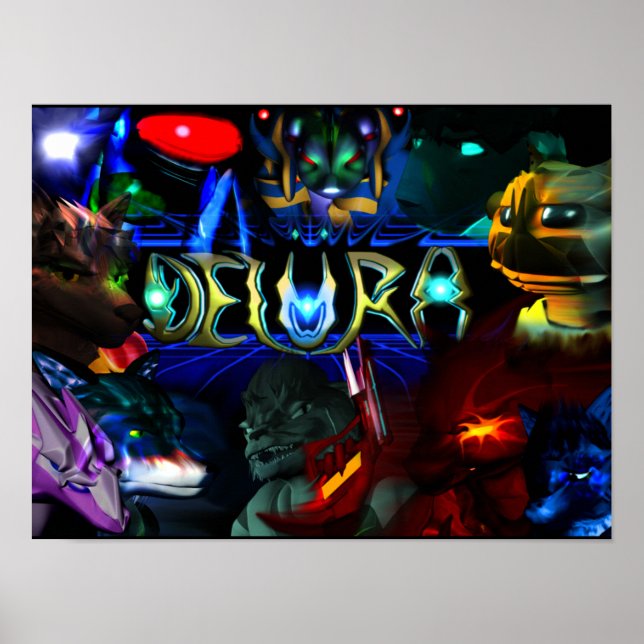 Poster de Delura : Caractères (Devant)