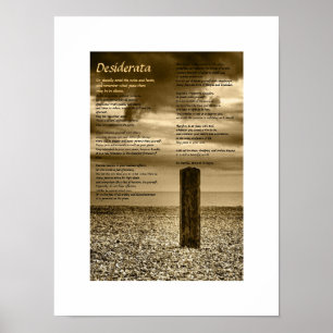 Poster de Desiderata - J'ai le temps