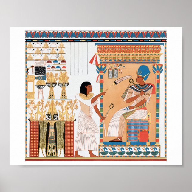 Poster de design royal égyptien (Devant)