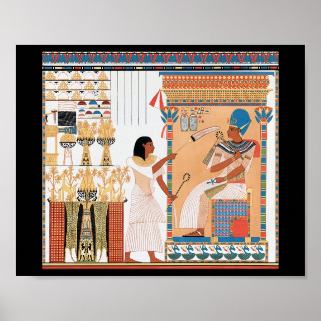 Poster de design royal égyptien (Devant)