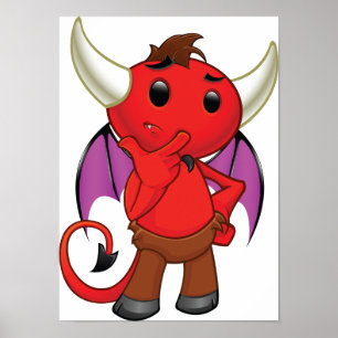 Poster de dessin sur Red Devil