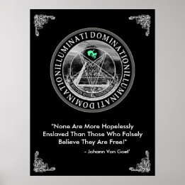Poster de Domination Illuminati