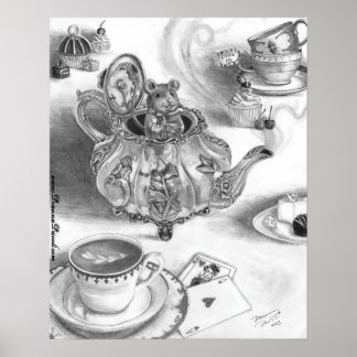 Poster de Dormouse Alice au pays des merveilles