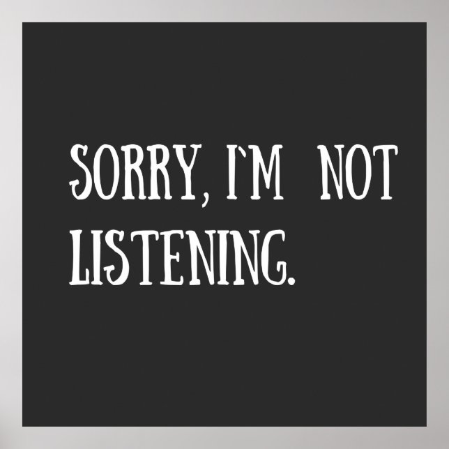 Poster de drôles sarcastiques (Devant)