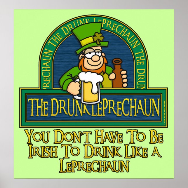 Poster de Drunk Leprechaun (Devant)