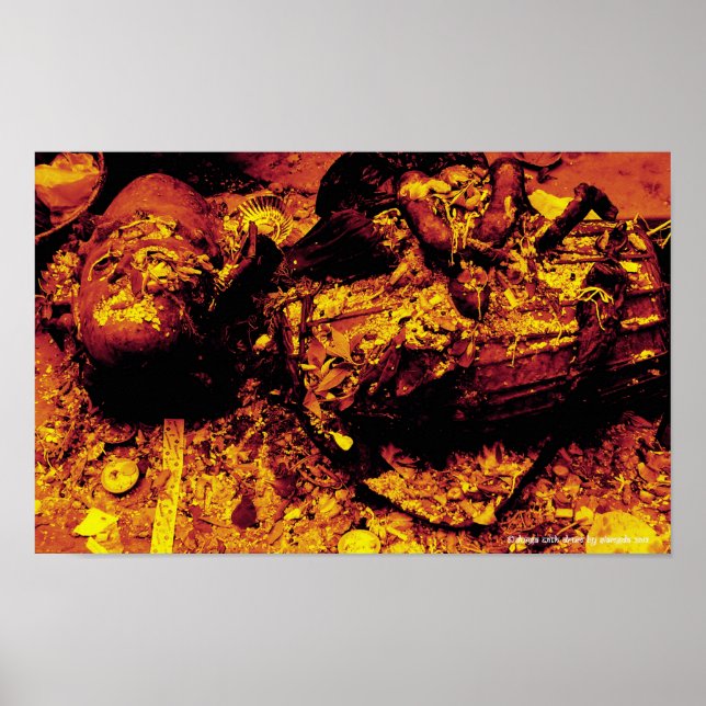 Poster de Durga avec tambour (Devant)