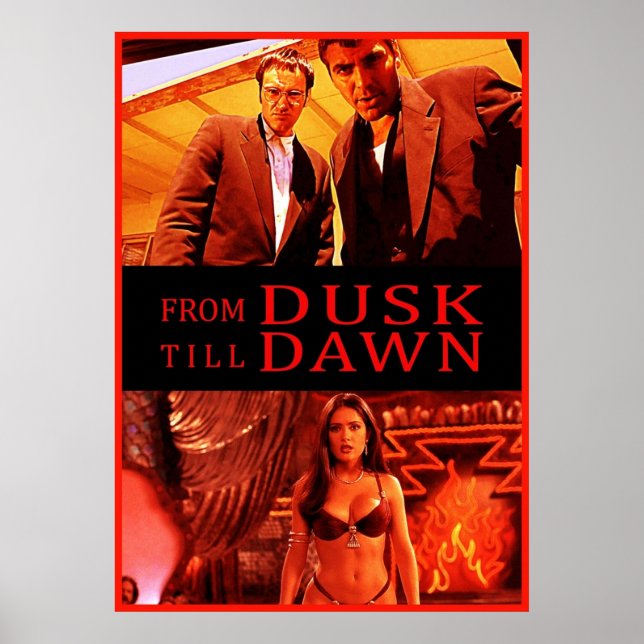 Poster De Dusk Jusqu'À Dawn Alternative (Devant)