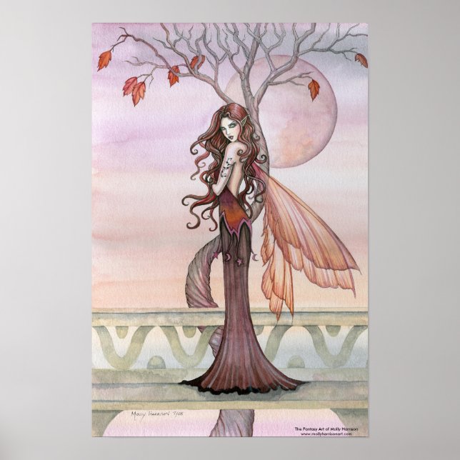 Poster de fée d'automne par Molly Harrison (Devant)