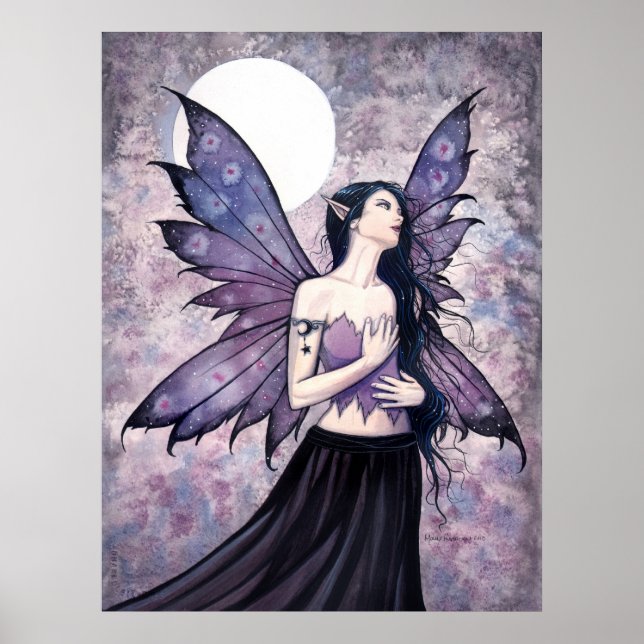 Poster de fée de nuit de Molly Harrison (Devant)