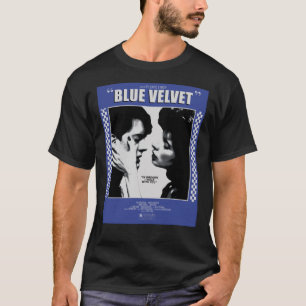 Poster de film en velours bleu classique T-shirt