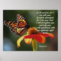 Poster de fleurs de tournesol Monarch Butterfly
