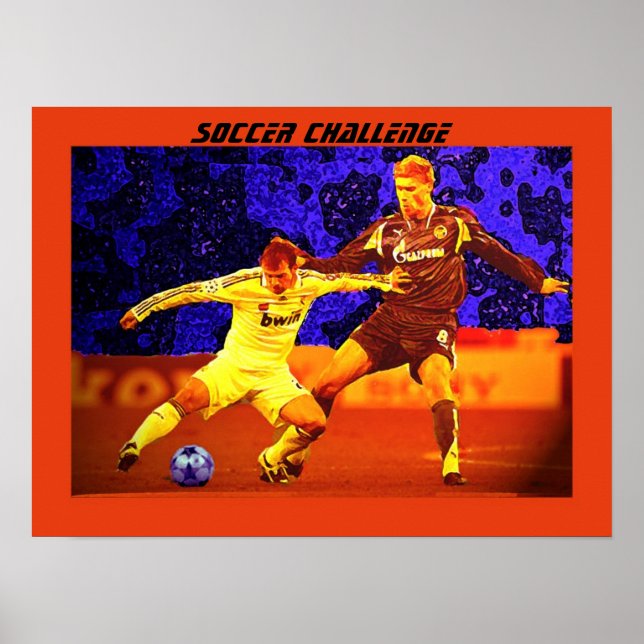Poster de football (Devant)