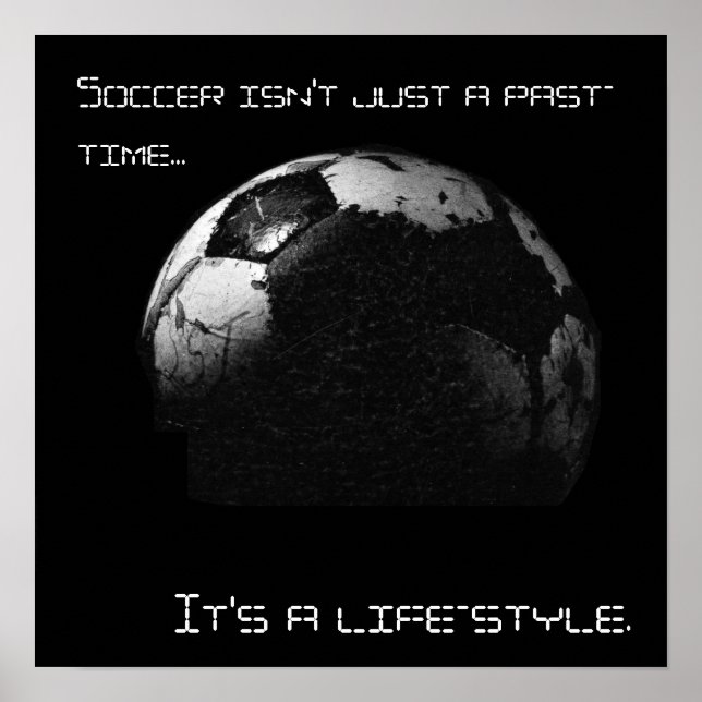 Poster de football (Devant)