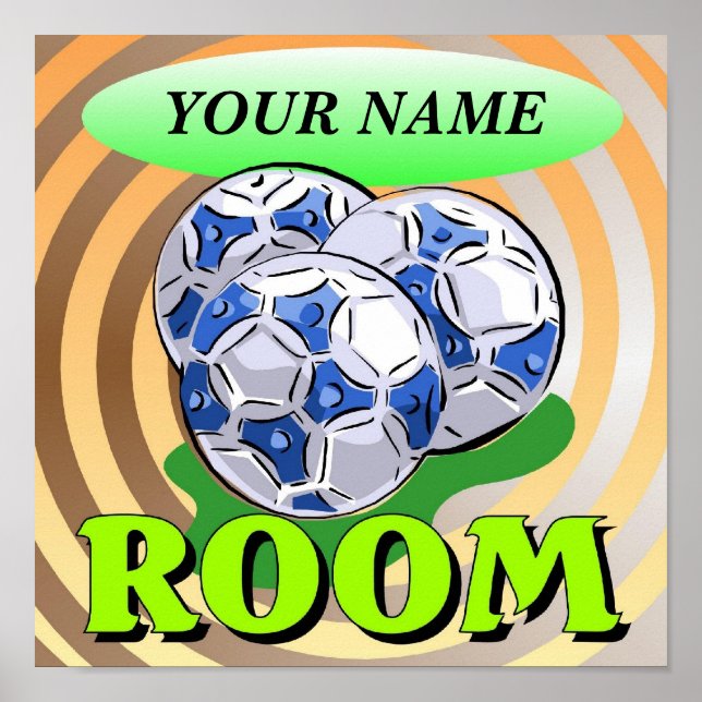 Poster de football (Devant)