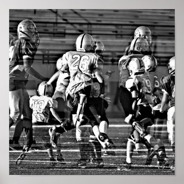 Poster de football à exposition multiple (Devant)