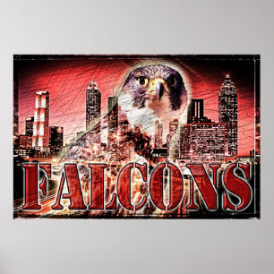 Poster de football Falcons