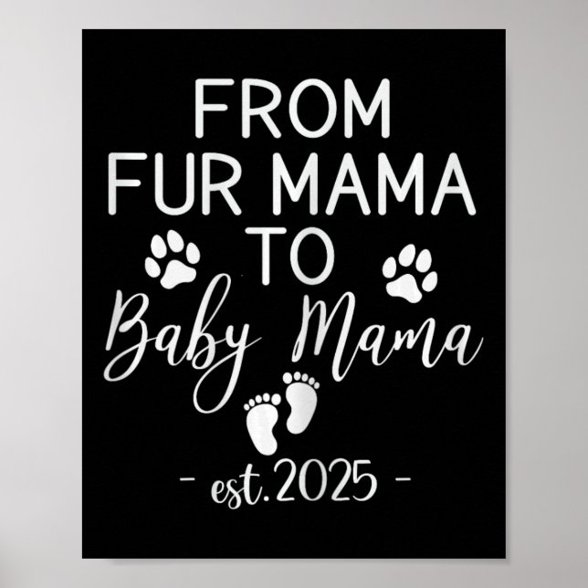 Poster De Fur Mama À Ba (Devant)