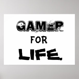Poster de Gamer for Life
