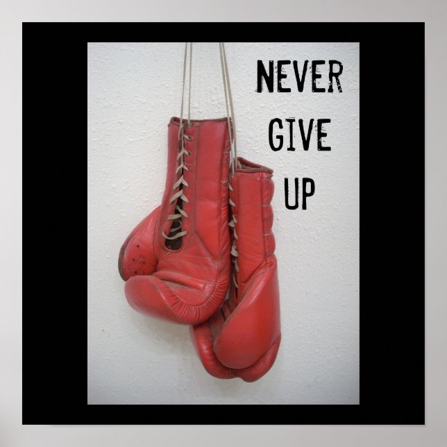 Poster de gants de boxe (Devant)