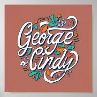 Poster de George et Cindy