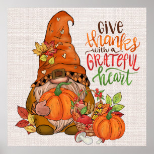 Poster de Gnome Thanksgiving