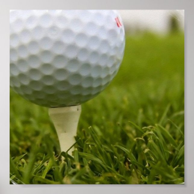 Poster de golf (Devant)