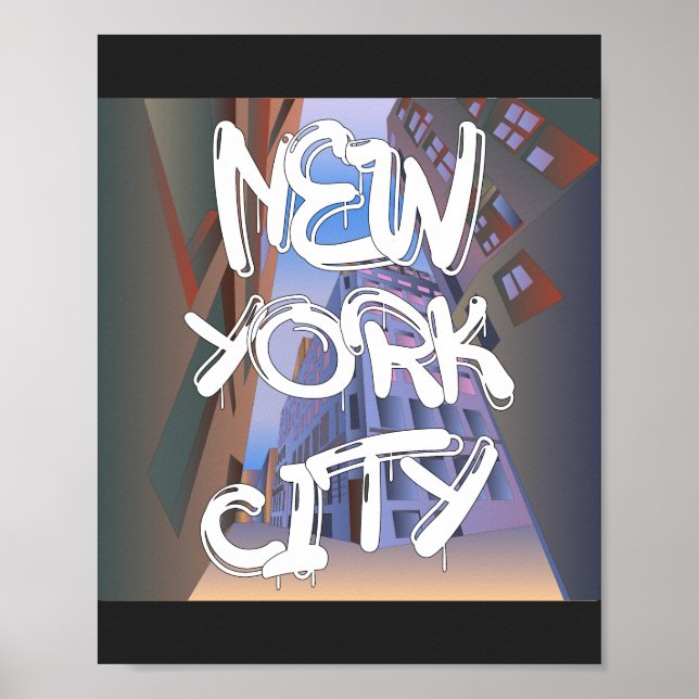 Poster de Graffiti de New York (Devant)