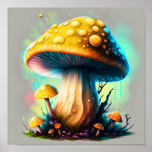 Poster de Guessowii Amanita Muscaria (Devant)